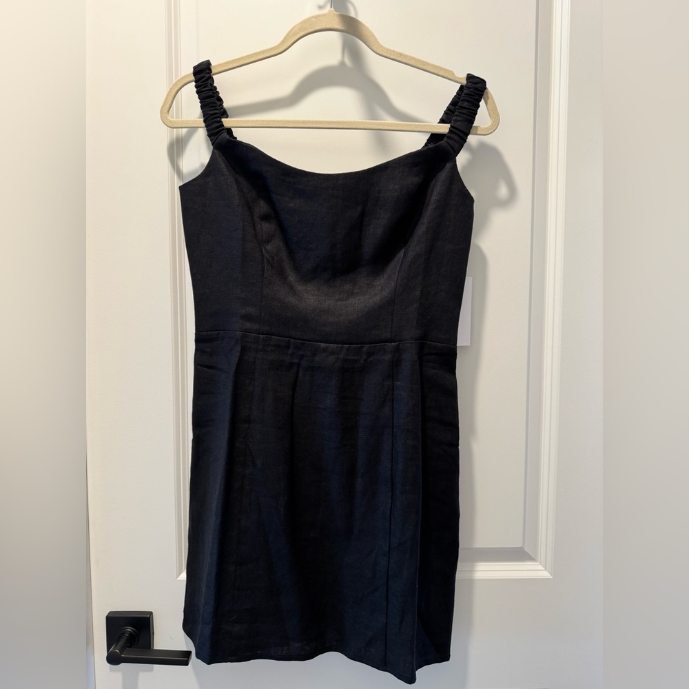 Reformation Sawyer Linen Dress